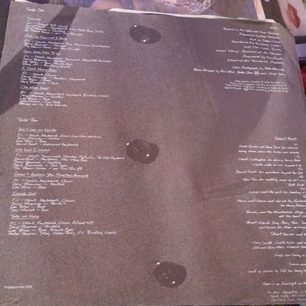 Phil Collins LP - Picture 2 of 3